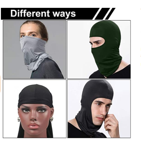 Mũ trùm đầu giữ ấm cổ dùng khi đi xe máy