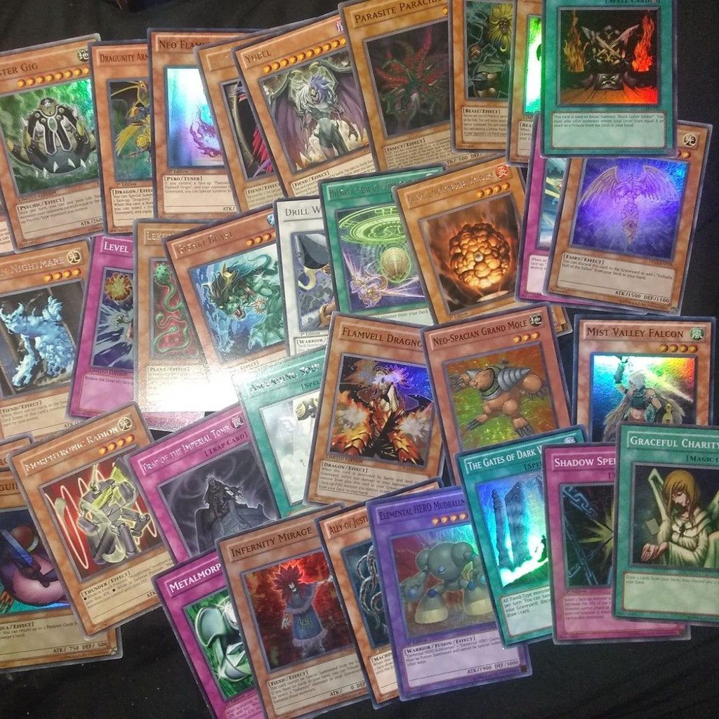 Combo HOT!! 100 Thẻ Bài Yugioh Random Ngẫu Nhiên Đủ Độ Hiếm, Ngôn Ngữ Tự Chọn