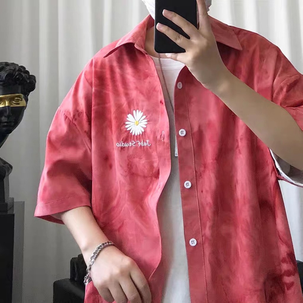 Áo sơ mi nam chất vải lụa mang phong cách độc đáo | BigBuy360 - bigbuy360.vn