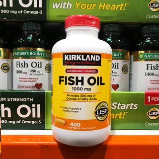 Viên dầu cá Omega-3 Fish Oil 3 Kirkland (2022)