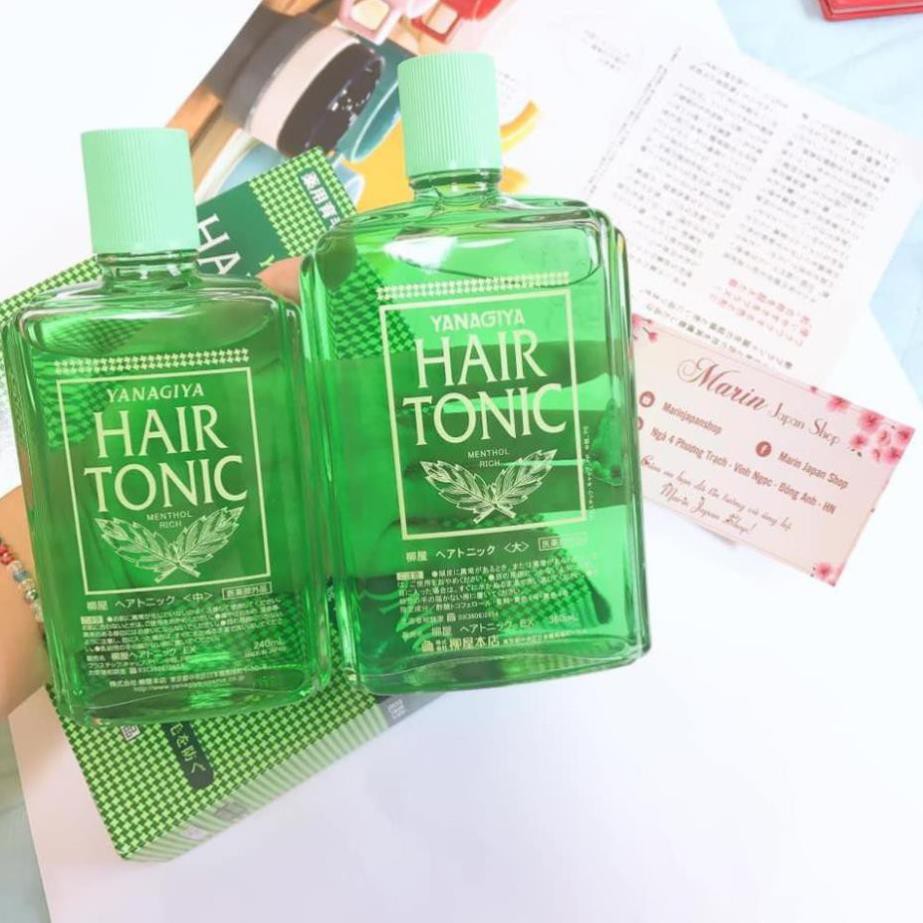 (MiNi) Tinh dầu mọc tóc Hair Tonic Yanagiya của Nhật Bản