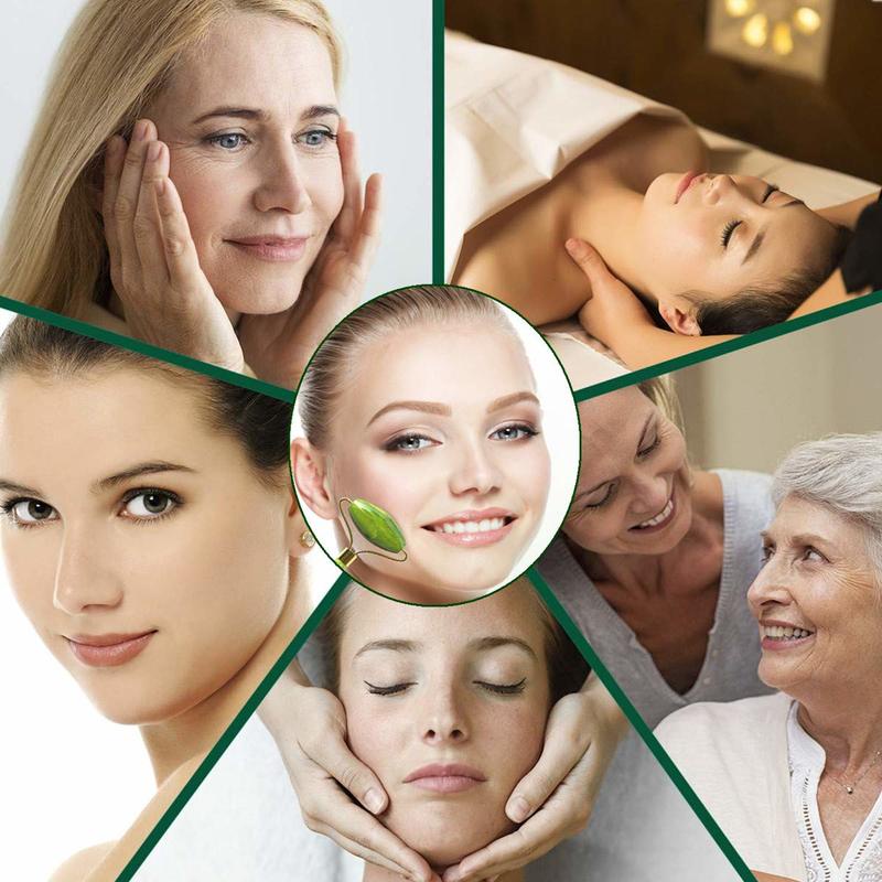 Cây Lăn Mát Xa Mặt / Mắt / Cổ / Giảm Nếp Nhăn Chống Lão Hóa Cho Nam Nữ