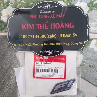 87111-KWB-600 | TEM chữ (FI) | MARK,FI CHÍNH HÃNG HONDA