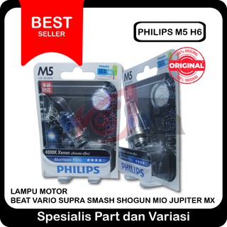 Bóng đèn halogen philips m5 25w 35w chuyên dụng cho xe mô tô