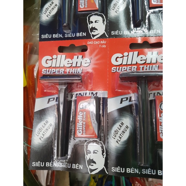 Bàn Cạo râu Gillette hàng sịn.Tặng kèm 1 lưỡi