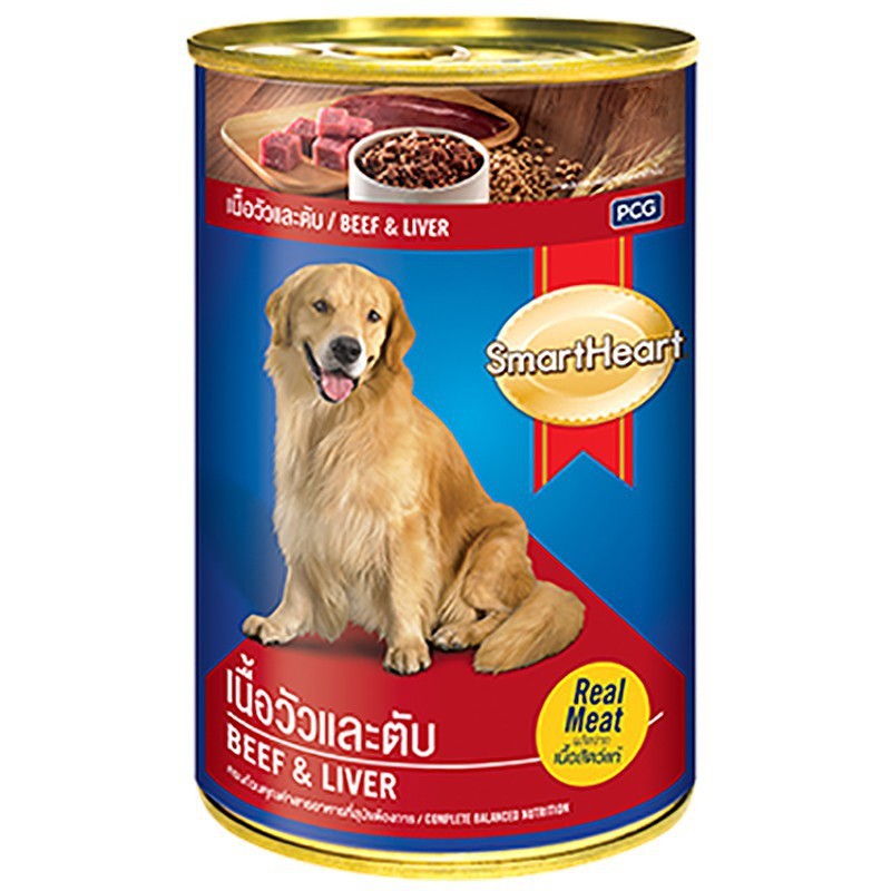 Thức ăn đóng hộp cho chó Smartheart 400g