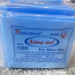 Săng mổ tiệt trùng vải không dệt Bảo Thạch ( gói 20 cái)