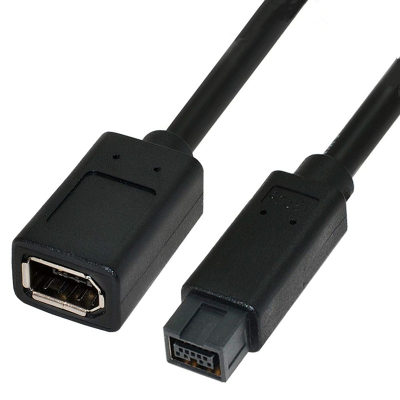 Dây Cáp IEEE 1394 6Pin Sang 1394b 9Pin Chuyên Dụng Cho Máy Ảnh Kỹ Thuật Số / Máy Tính