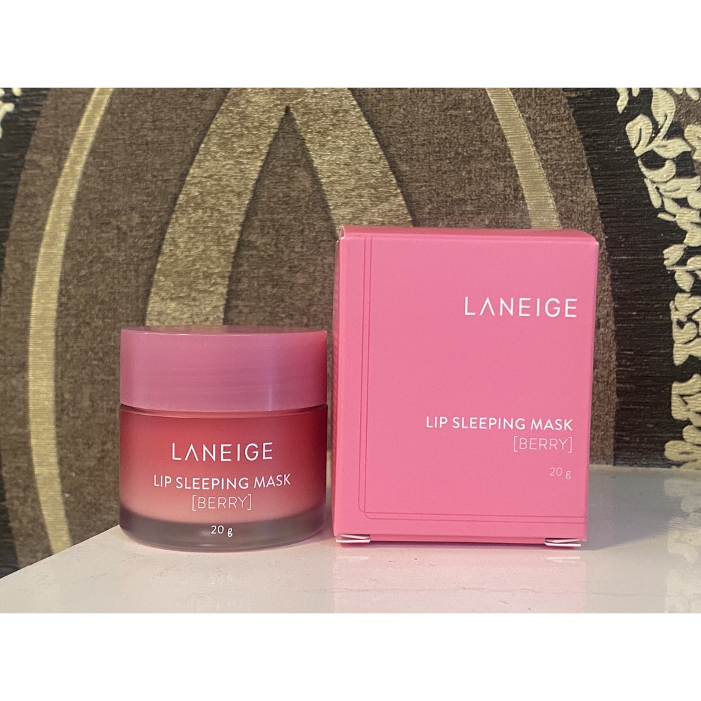 Mặt nạ ngủ cho môi Laneige 20g Lip Sleeping Mask, Mặt nạ ngủ môi Laneige Berry hàn quốc