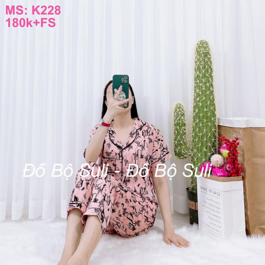 Đồ Mặc Nhà Dài Pijama Lụa Mango Cao Cấp Nhiều Kiểu Họa Tiết - Bền, Đẹp, Dễ Thương  ༷