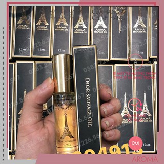 Tinh dầu nước hoa Pháp Aroma Sauvage EDP 12ml - Phóng khoáng, Nam tính, Cuốn hút