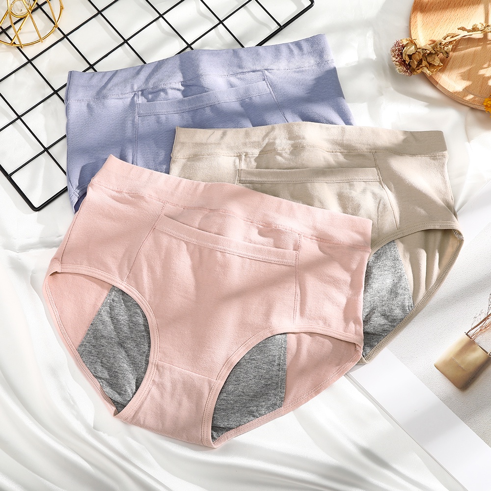 Quần Lót Levao Cotton Mềm Mại Tôn Dáng Không Thấm Nước Dành Cho Nữ