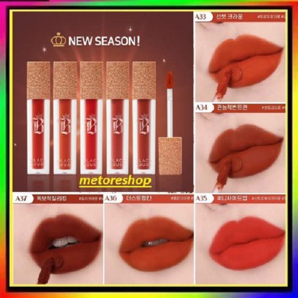 {FREESHIP-HÀNG AUTH} Son Black Rouge Ver 7 ⚡️𝐌𝐢𝐞̂̃𝐧 𝐏𝐡𝐢́ 𝐒𝐡𝐢𝐩⚡️ Son Kem Siêu Lì