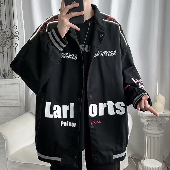 Áo khoác bóng chày phản quang thời trang cho nam nữ