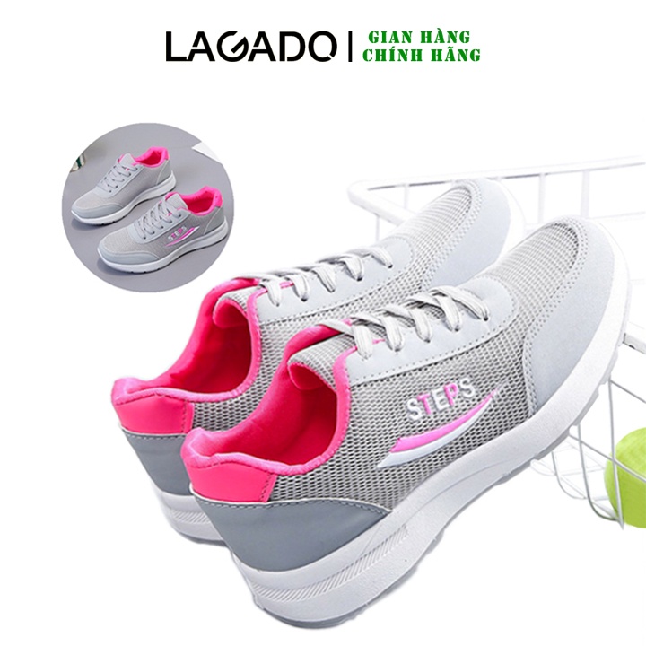 Giày thể thao nữ phối màu thời trang LAGADO