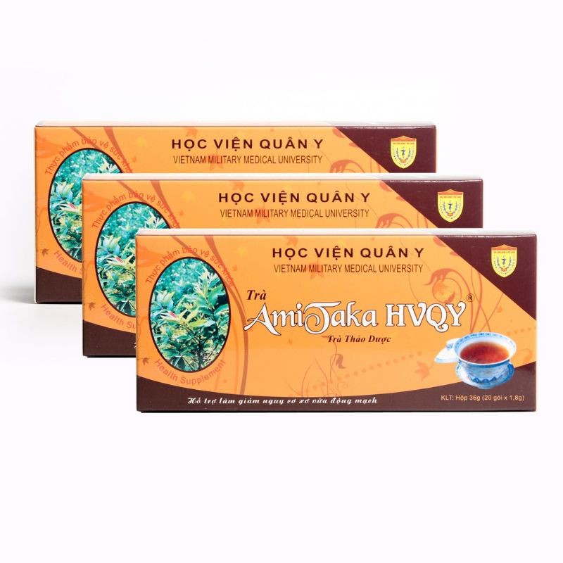 3 Hộp Trà Amitaka HVQY  - Chính Hãng Học viện Quân Y