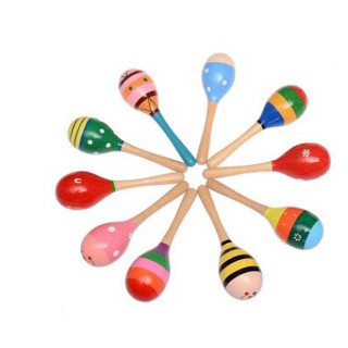 lục lạc đầu tròn gỗ