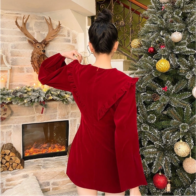 Đầm Công Chúa Thời Trang Thu Đông Cho Nữ