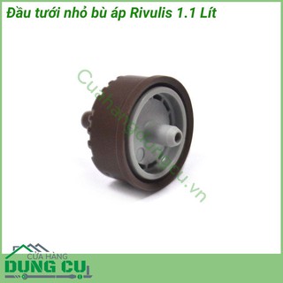 Đầu tưới nhỏ giọt bù áp Rivulis 1.1L