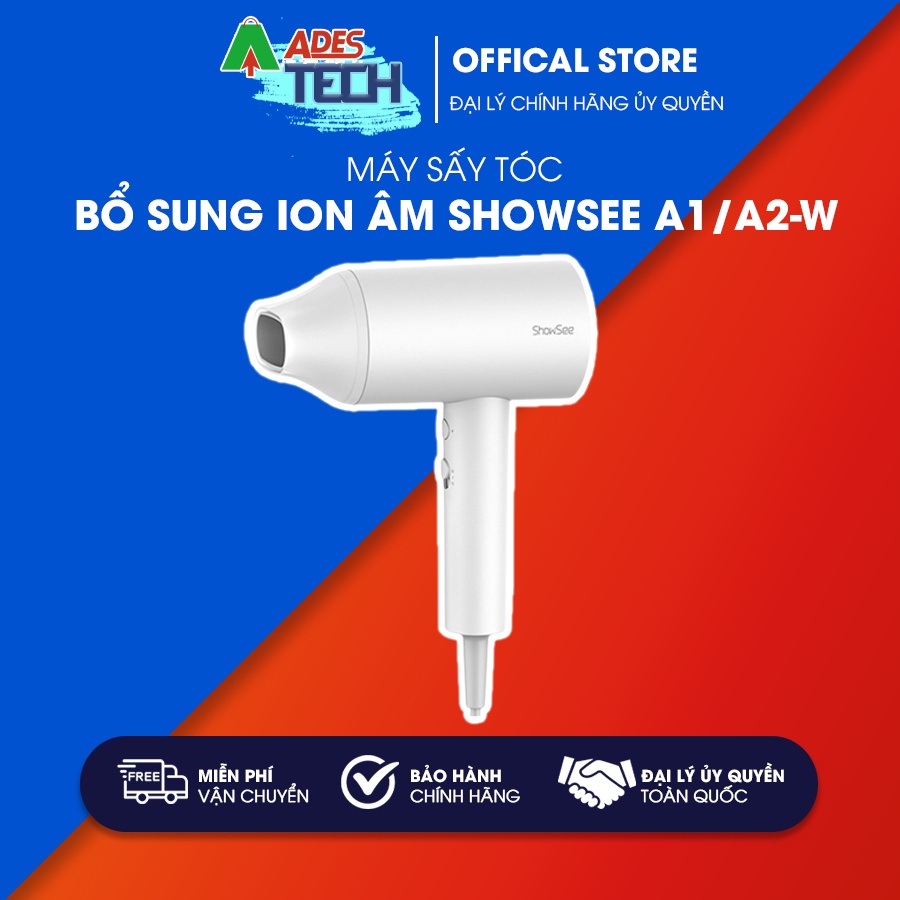 Máy sấy tóc bổ sung ion âm ShowSee A1/A2-W - BẢO HÀNH 6 THÁNG