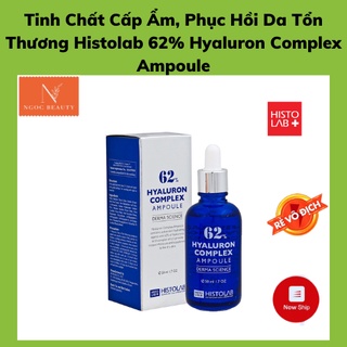 Tinh chất dưỡng ẩm, chống lão hoá, tăng dàn hồi da 62% HYALURON COMPLEX AMPOULE HISTOLAB
