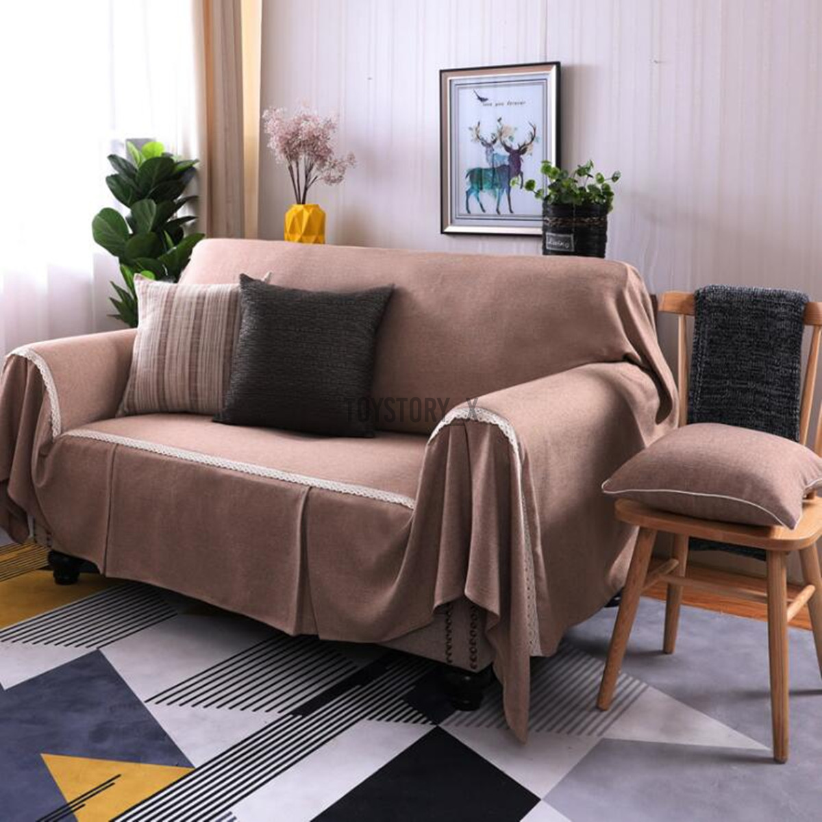 Bọc Ghế Sofa Chống Trượt 3 Kích Cỡ