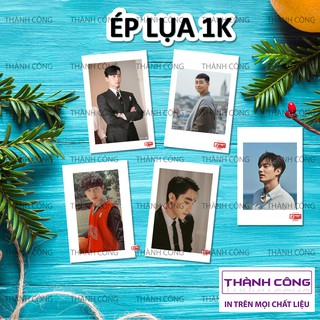In Ảnh Theo Yêu Cầu Ép Lụa 6x9 - Không Phai - Chất Liệu Cứng Cáp - In Polaroid Theo Yêu Cầu - In Thành Công