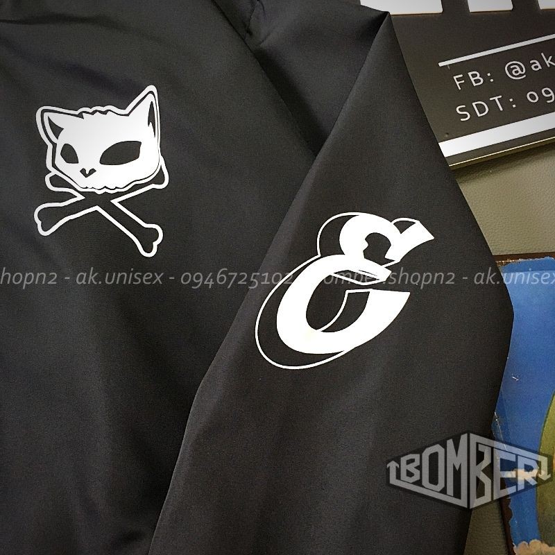 [Ảnh + Video thật] Áo khoác bomber Unisex style bóng chày S.CAT (hình in) | BigBuy360 - bigbuy360.vn