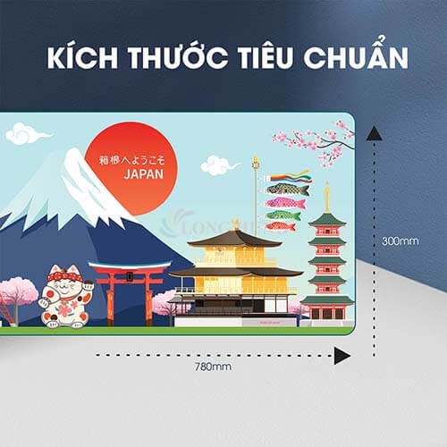 Miếng lót chuột Zadez GP-780 - Hàng chính hãng - Đậm chất Gaming, đế cao su chống trượt, không gian rộng rãi