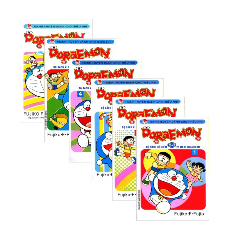 Truyện tranh doraemon plus full 6q