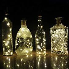 Dây Đèn Led Đom Đóm Fairy Lights 2m 20 bóng vàng , trắng trang trí phối cảnh