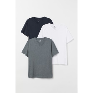 Set 3 áo phông nam HM HM size L fom to _hàng chính hãng Mỹ