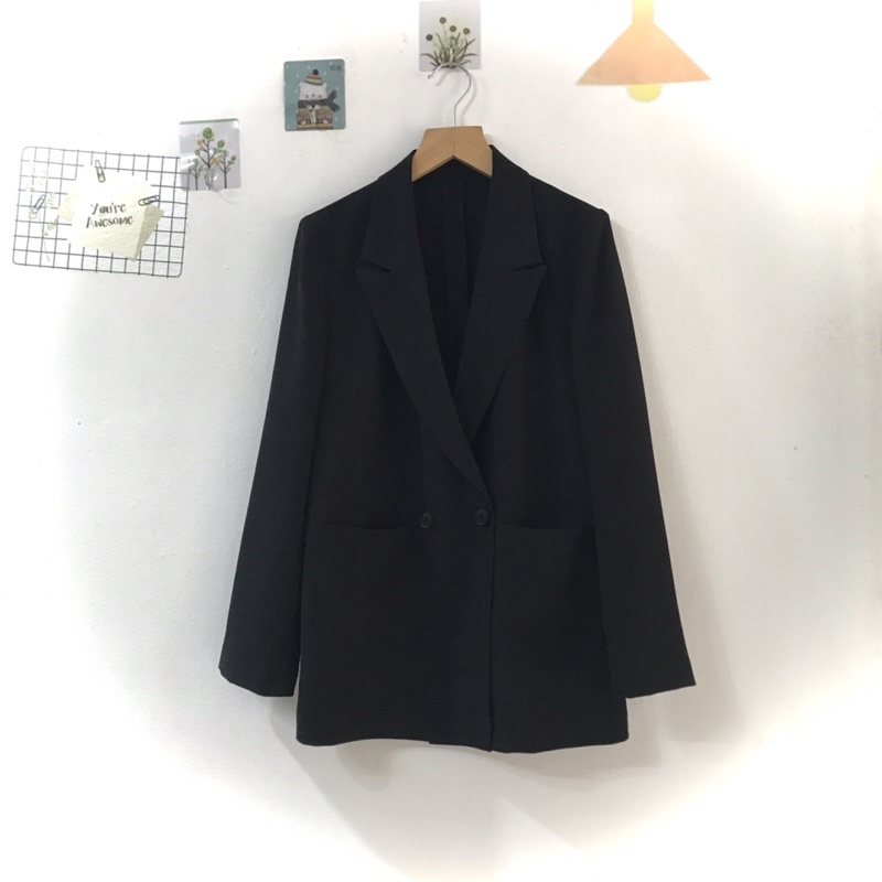 Áo Blazer Nữ 1 Lớp Áo Vest Phong Cách Hàn Quốc | BigBuy360 - bigbuy360.vn