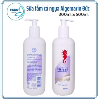 Sữa tắm cá ngựa Algemarin Perfume dưỡng trắng da, chai 300ml & 600ml - Nhập khẩu chính hãng Đức