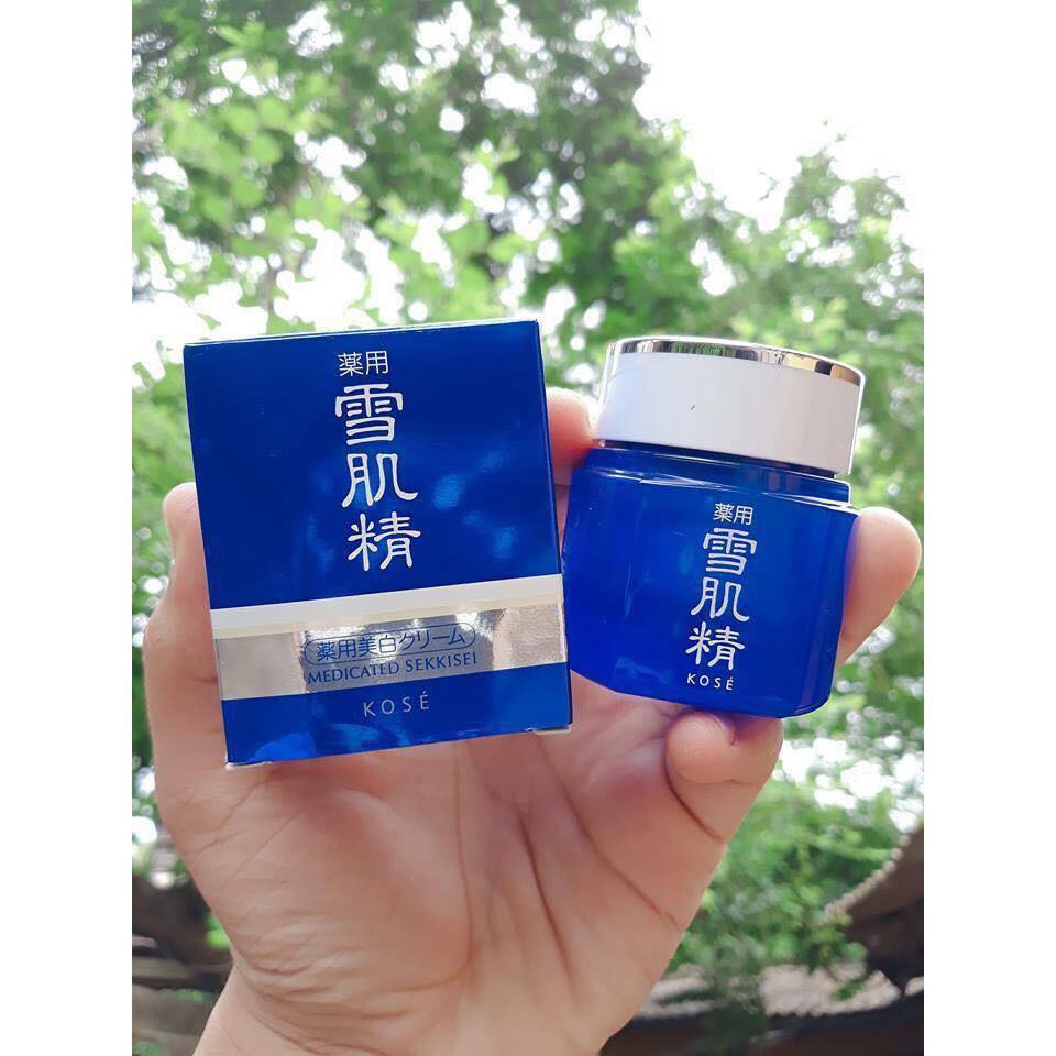 Kem dưỡng da ban đêm Medicated Sekkisei Kose 40g Nhật Bản