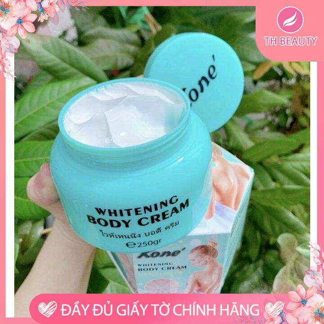 Kem Body Kone trắng da chiết xuất Collagen, sữa dừa
