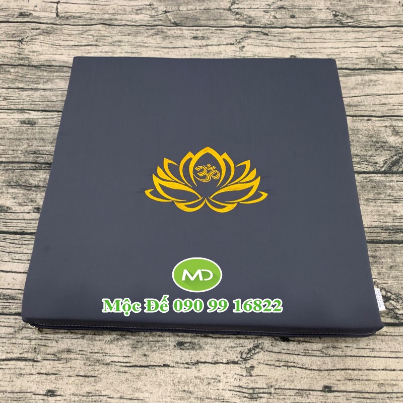 Nệm Ngồi Thiền MANDALA 50x50x5cm - Dùng Làm Nệm Lót Ngồi Thiền Phật Giáo Và Yoga Thư Giãn Tinh Thần, Thoải Mái, Êm Ái