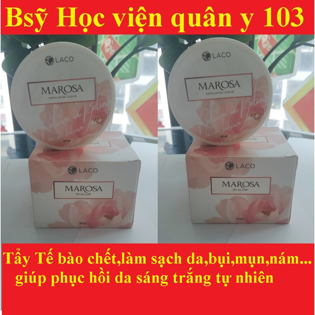 [sale] Tẩy Da Chết Marosa Scrub Laco, Làm Sạch Da,Bã Nhờn,Biểu Bì, Tẩy Tế Bào Chết,phục hồi làn da sáng trắng tự nhiên | BigBuy360 - bigbuy360.vn