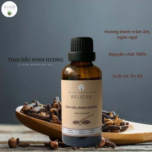 Tinh dầu Đinh Hương nguyên chất 100ML - Tinh dầu khuếch tán, làm mỹ phẩm, nến thơm
