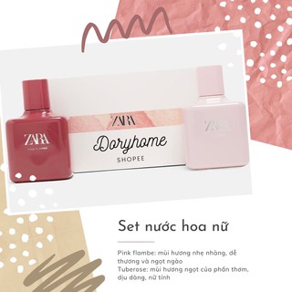 Nước hoa nữ Zara - TUBEROSE VÀ PINK FLAMBE