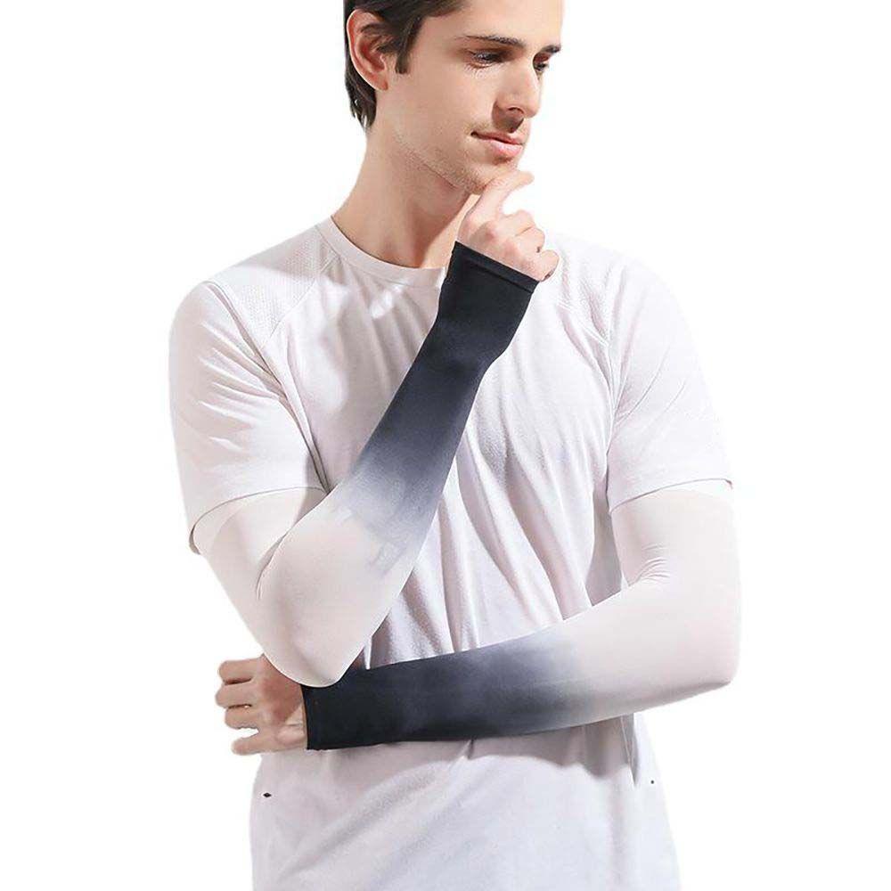 Ống Tay Áo Dài Co Giãn Dễ Thương Dành Cho Nam Nữ Chạy Bộ Câu Cá