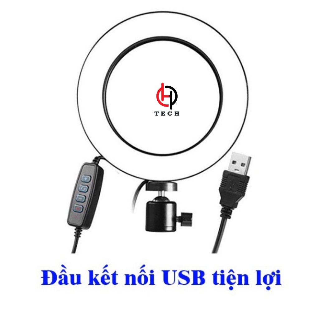 Đèn Livetream DK-099 để bàn 3 trong 1 - Kẹp được 2 điện thoại cũng lúc, có 3 chế độ màu khác nhau