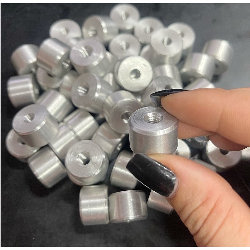 Ắc đóng gù ghi đông nhôm gắn gù