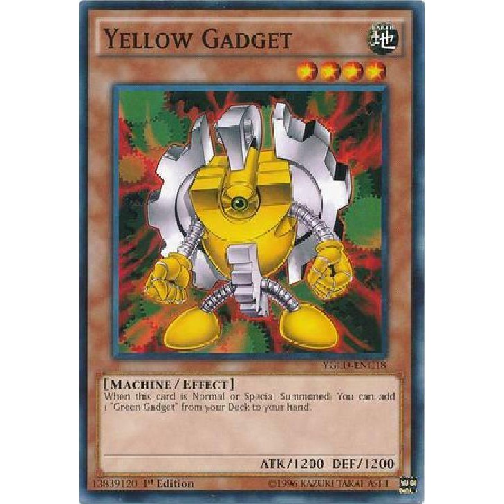 Bài Yugioh - Combo Stronghold The Moving Fortress + Green Gadget + Red Gadget + Yellow Gadget