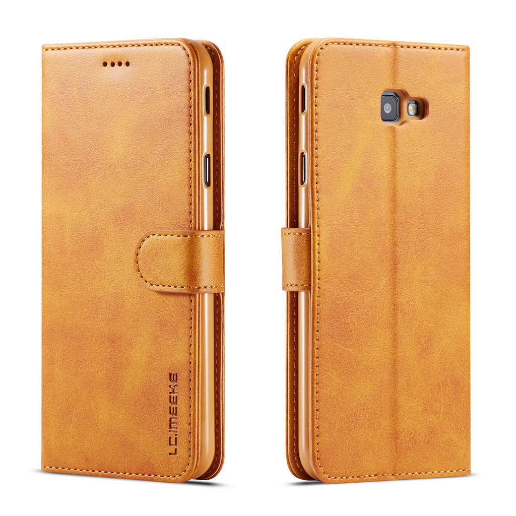 Bao da điện thoại thiết kế nắp gập tiện dụng cho Samsung J4 J4plus 2018 | BigBuy360 - bigbuy360.vn