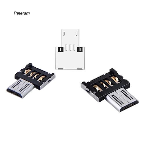 Đầu Chuyển Đổi Micro Usb Sang Usb Otg Cho Điện Thoại Android / Máy Tính Bảng