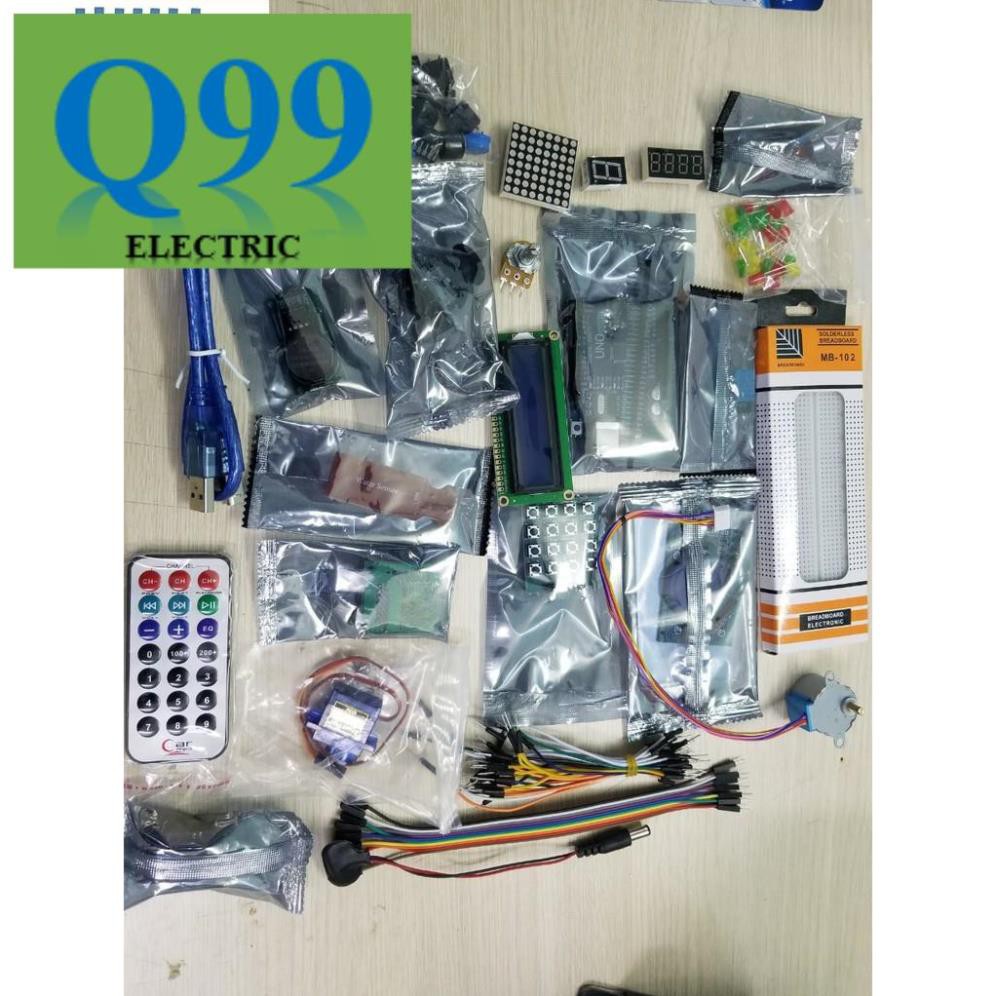 [Giá rẻ] [Q99] Bộ Kit Học Tập Arduino UNO R3 RFID HD1