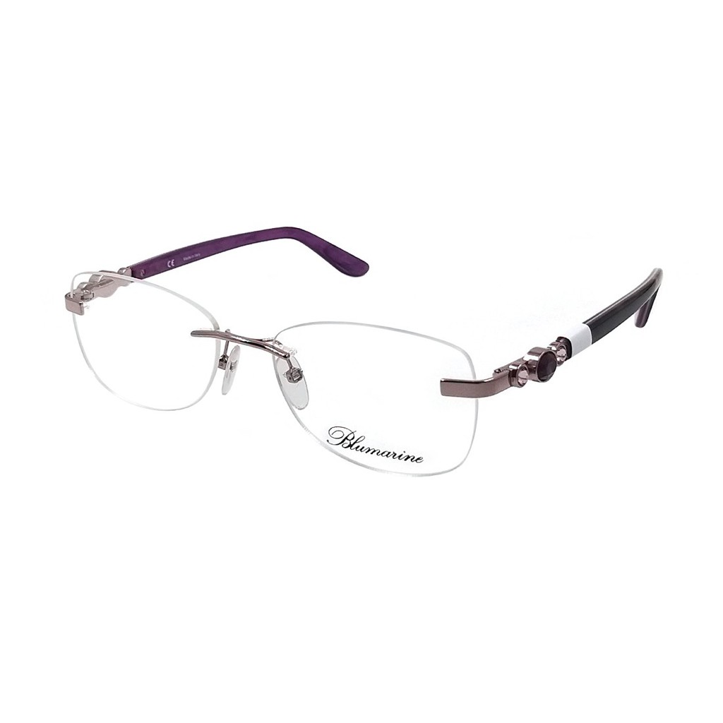 Gọng kính nam nữ Blumarine VBM053S 0SBN màu sắc thời trang chính hãng, thiết kế dễ đeo bảo vệ mắt