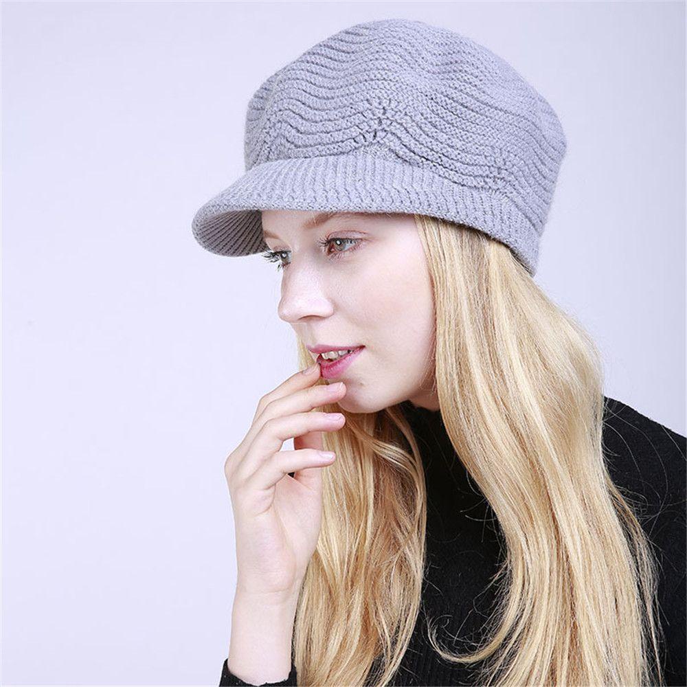 SUMU Mũ Beanie Dệt Kim Dày Dặn Mềm Mại Co Giãn Giữ Ấm Mùa Đông