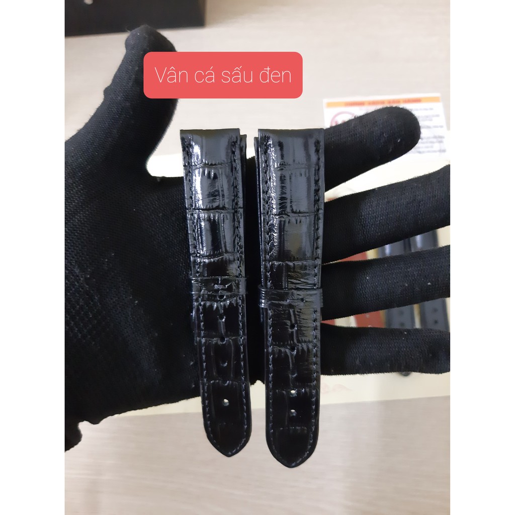 Dây Da Đồng Hồ Da Bò Thật 100% Đặt Xưởng Làm